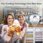 BODEGA Back Bar Cooler with Glass Doors 7.4 Cu.Ft