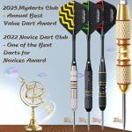 Professional Steel Tip Darts Set - 12 Pieces