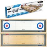 GoSports 2-in-1 Shuffleboard & Curling Game