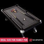 7.5' MD Sports Titan Pool Table Set