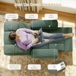 Cozy Green Power Recliner Chair for Small Spaces