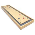 GoSports 2-in-1 Shuffleboard & Curling Game