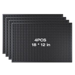 PEAKCLOUDS Bar Mat Set for Home Bars