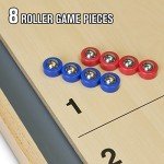 GoSports 2-in-1 Shuffleboard & Curling Game