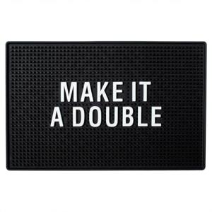 Extra Large "Make It A Double" Bar Mat