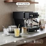 Lazebox Absorbent Coasters Set with Holder