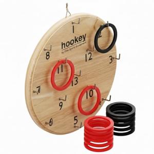 Sturdy Wooden Ring Toss Game for Man Caves