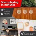 Sturdy Wooden Ring Toss Game for Man Caves