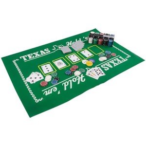 Texas Hold'em Poker Set for Your Man Cave