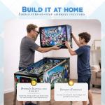 Wonderland Amusements Alice Goes to Wonderland Pinball Machine with LED Lighting