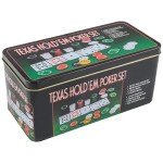 Texas Hold'em Poker Set for Your Man Cave