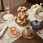 Set of 2 Absorbent Boho Drink Coasters