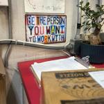 JBYMsign Vintage Wall Decor Metal Sign Tin Signs Poster Man Cave Bedroom Bar - This Is A Safe Space To Be Who You Are