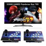RegiisJoy 32000 in 1 Pandoras Box 78S Retro Arcade Game Console, 4 Player 3D Magical Modified Game, Search Save Delete Cheat Function, Favorite List, One-Button Combo, 128G TF, Separate Console