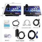 RegiisJoy 32000 in 1 Pandoras Box 78S Retro Arcade Game Console, 4 Player 3D Magical Modified Game, Search Save Delete Cheat Function, Favorite List, One-Button Combo, 128G TF, Separate Console