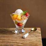 XZZWLL Martini Glasses Set of 2, Crystal Clear with Thick Base Stemless Cocktail Glasses for Margarita, Espresso Martini, Manhattan and Dishwasher Safe, 8 oz