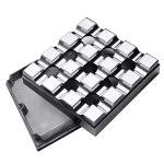 Cigar Alloy Metal Polished Ashtrays (8“x8“ SQ)