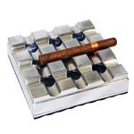 Cigar Alloy Metal Polished Ashtrays (8“x8“ SQ)