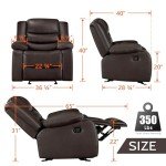 PrimeZone Oversized Lazy Boy Recliner Chair