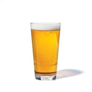 TOSSWARE RESERVE 16oz Stacking Pint, SET OF 4, Premium Quality, Dishwasher Safe & Heat Resistant Unbreakable Plastic Beer Glasses