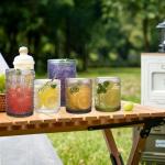 JPPSUJJ Vintage Hobnail Drinking Glasses Set of 8, 15 oz Highball Glasses & 12 oz Cocktail Glasses, Drinkware Kitchen Glasses for Cocktail, Iced Coffee, Beer, Ice Tea, Wine, Whiskey, Water