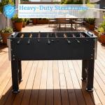 Rovibek Foosball Table, 55” Large Size Soccer Game Tables for Adults, Table Games Includes 2 Foldable Cup Holders & 4 Balls, Perfect for Parties, Family Night, Game Room