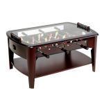 Barrington 42” Foosball Coffee Table, Durable & Stylish Contemporary Design with Tabletop Sports Soccer Balls, Perfect for Family Game Rooms