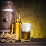 4 Pack Heavy-Duty Glass Mugs - 16oz Beer Glasses, Large with Handle, Freezer Safe, Classic Beer Mug Set for Bar & Beverages