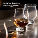 Libbey Signature Kentucky Bourbon Trail Whiskey Glasses Set of 4, Dishwasher Safe, Restaurant Quality Bourbon Tasting Glasses