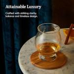 Libbey Signature Kentucky Bourbon Trail Whiskey Glasses Set of 4, Dishwasher Safe, Restaurant Quality Bourbon Tasting Glasses