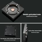 Cigar Ashtrays,Outdoor Large Ring Gauge Unbreakable Metal Ashtrays for Backyard/Patio/Outside/Indoor/Cigar Room/Living Room