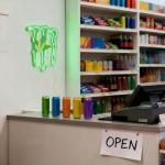 SOCCMIX Green Energy Neon Sign Wall Decor for Bedroom – Man Cave LED Light for Gaming Room & Drinks Bar | Stylish Mark Neon Art Gift for Men - 15.75" x 12.8"