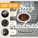 Dimmable Neon Vodka Sign for Man Cave Decor