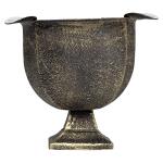 Stinky Cigar Ashtray, Designer Series, Box-Pressed, Deep Bowl Design, Windproof, Cast Gold