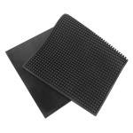 3 Pack Rubber Bar Mats, 24" x 12" Black Large Bar Service Mat, Spill Mat for Countertop, Bartending, Rubber Bar Mats, Efficient and Stylish Solution for Every Bartending Need,by KUKLIPJIM