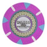 Claysmith Gaming The Mint Poker Chip Heavyweight 13.5-gram Clay Composite – Pack of 50 ($5000 Pink)