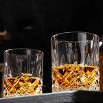 KANARS Whiskey Glasses Set - 10 Oz Rocks (4-Pack)