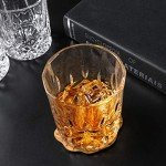 KANARS Whiskey Glasses Set - 10 Oz Rocks (4-Pack)
