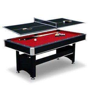 Hathaway Spartan 6ft Pool and Ping Pong Combo Table