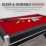Hathaway Spartan 6ft Pool and Ping Pong Combo Table