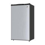 Compact Mini Fridge with Freezer for Man Cave