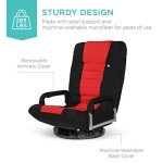 360° Swivel Gaming Chair for Man Cave Fun