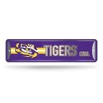LSU Tigers Metal Street Sign for Man Cave