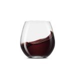 Set of 4 JoyJolt Stemless Wine Glasses 15-Oz
