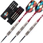 22g Tungsten Steel Tip Darts Set by CUESOUL