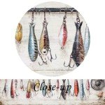 Vintage Coastal Fishing Buoys Canvas Wall Art