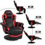 Goplus Ergonomic Gaming Chair with Cup Holder