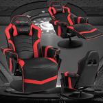 Goplus Ergonomic Gaming Chair with Cup Holder