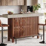 Tribesigns 63-Inch Modern Home Bar Unit