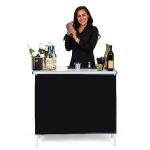 GoBar Portable Pop-Up Bar Table with Carrying Case